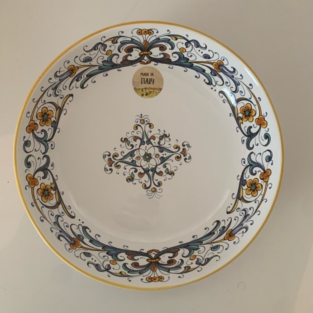 Nova Deruta 11" Pasta Serving Bowl - Made in ITALY